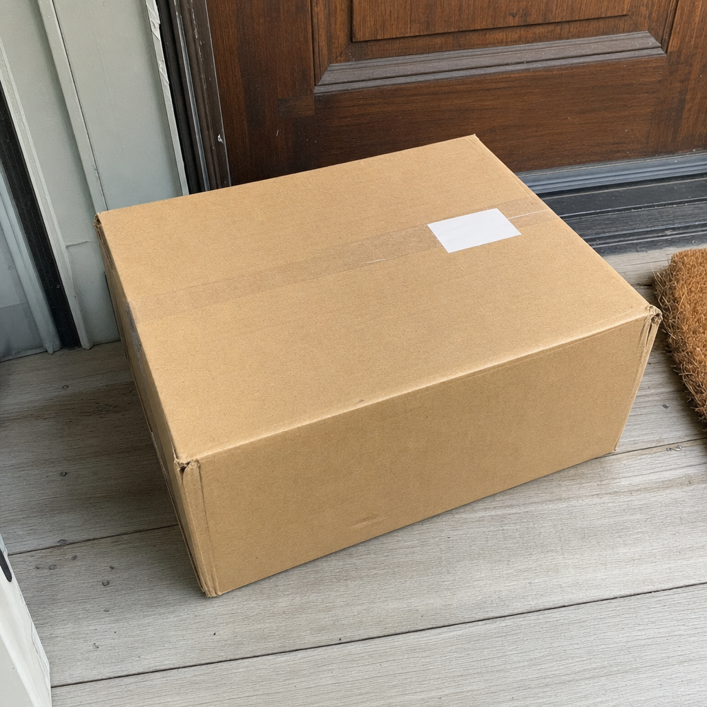 Ships in a plain, unmarked box